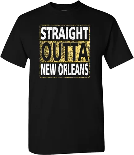 Vista 3 de Xtreme Apparrel Camiseta de hombre Straight Outta para aficionados al fútbol
