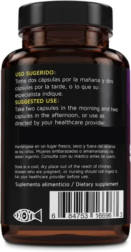 Vista 3 de Betel Natural Cápsulas inmunitarias fuertes de apoyo inmunológico con equinácea, vitaminas y minerales, 1000 mg por porción