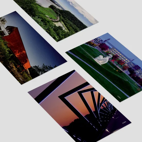 Vista 4 de Paquete de 20 postales de paisaje vintage de Estados Unidos de Iowa, tarjetas postales de todo el mundo, tarjetas postales de viaje para regalo