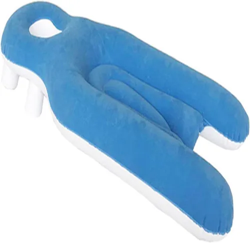 Vista 7 de harayaa Almohada de cara hacia abajo almohada de recuperación de ojos Almohada de cama portátil Prone Almohada para siesta
