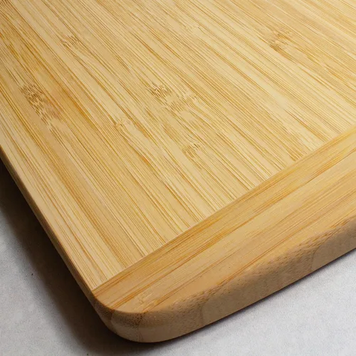 Vista 6 de Totally Bamboo Malibu Tabla de cortar de bambú con ranura para jugos, 18 x 12 pulgadas, natural