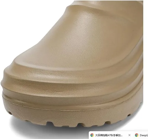 Vista 4 de Zapatos de chef impermeables con forro de felpa para hombre y mujer, antideslizantes, antiaceite, antiolor, cómodos y ligeros, zapatos cálidos