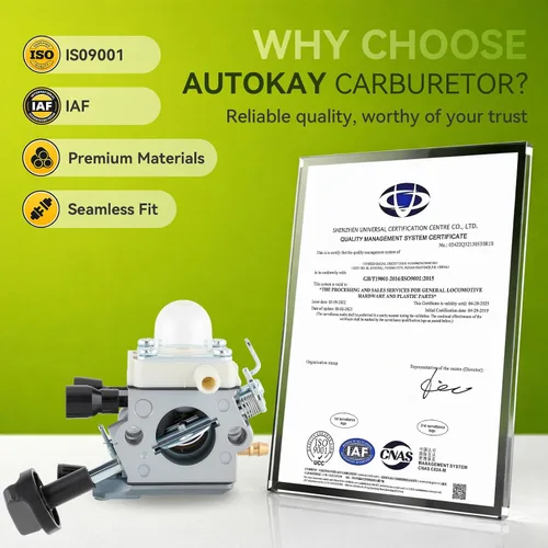 Vista 8 de AUTOKAY Carburador C1M-S261B 4241 120 0616 se adapta a STIHL SH56 SH56C SH86 SH86C BG86 BG86CE BG86Z BG86CEZ soplador de hojas Carb RE # C1M-S261C