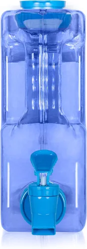 Vista 6 de Geo Sports Bottles Botella dispensadora de agua para refrigerador a prueba de fugas de 1.1 galones sin BPA con grifo y tapa de rosca de 2.283 in