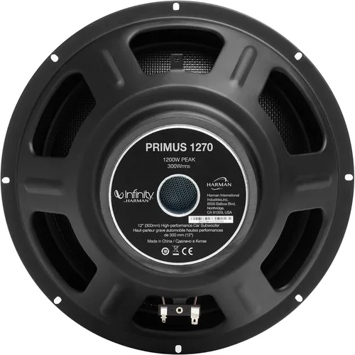 Vista 4 de Infinity PRIMUS-1270 Primus Subwoofer de 12 pulgadas - INFPRIMUS1270AM