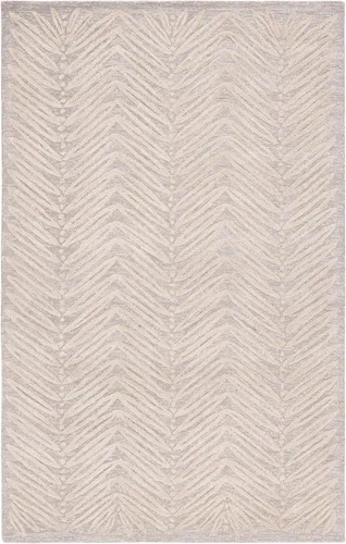 Vista 20 de Martha Stewart x SAFAVIEH - Colección de alfombras de área, alfombra de 2 pies 3 pulgadas x 10 pies, gamuza beige, lana y viscosa hecha a mano