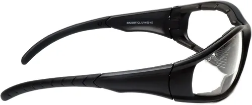 Vista 4 de Calabria 23BF Sportster - Gafas de seguridad bifocales de lectura para hombres y mujeres, protección UV, viento y desechos, antivaho