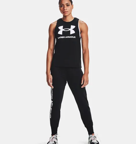 Vista 5 de Camiseta sin mangas con estampado deportivo en vivo para mujer