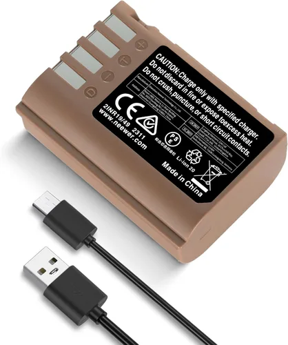 Vista 10 de NEEWER Zfc Z30 Z50 - Batería de repuesto de 1250 mAh EN-EL25, compatible con cámara Nikon Zfc Z30 Z50, cargador de batería MH-32, carga rápida