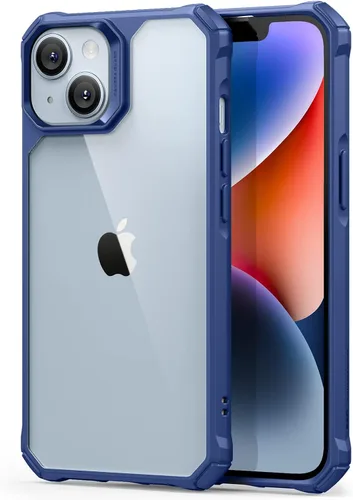 Vista 8 de ESR Funda para iPhone 14/iPhone 13, protección de grado militar con esquinas que absorben los golpes, parte trasera acrílica resistente a