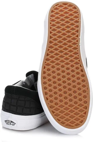 Vista 5 de VANS Zapatos clásicos sin cordones unisex, Negro