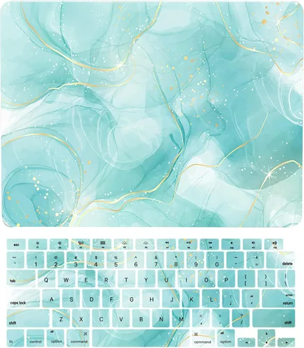 Vista 38 de Carcasa rígida para MacBook Air de 11 pulgadas 2018 2017 2016 2015 2014 2013 2012 versión modelo A1370 A1465, Air de 11.6 pulgadas cubierta dura