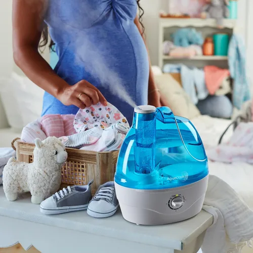 Vista 2 de AquaOasis® Humidificador de niebla fría (tanque de agua de 2.2 litros), humidificadores ultrasónicos silenciosos para dormitorio y habitación