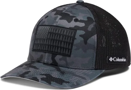 Vista 14 de Columbia Bola de malla unisex con bandera de árbol Verde oliva/azul marino universitario