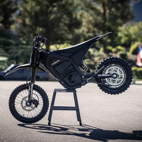 Vista 9 de Yozma IN10 bicicleta eléctrica de la suciedad, motocicleta eléctrica de Negro