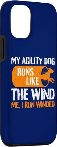 Vista 3 de iPhone 14 Dog Agility Handler - My Dog Runs - Funny Dog Agility Case