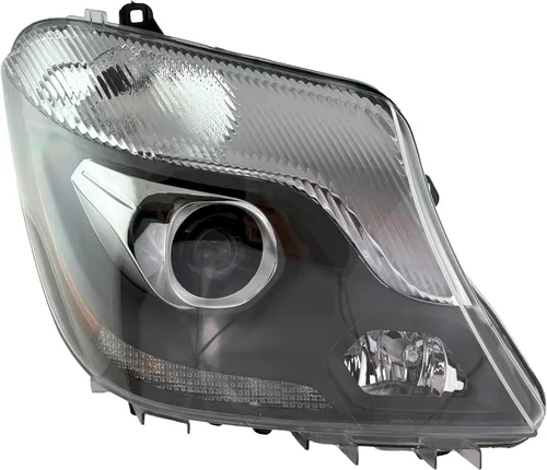 Vista 8 de ALLIGATOR AUTO LIGHTS Conjunto de faros delanteros de repuesto para Mercedes Sprinter 2014 2015 2016 2017 2018, lado derecho/pasajero Faros