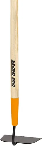 Vista 2 de Azadón True Temper -, Garden Hoe - Asa de madera sólida, paquete de de 1, Gris
