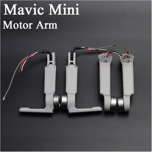 Vista 5 de Front Back Left Right Mavic Mini Motor Arm with Cable Spare Parts for D-JI Mavic mini Arm with Motor Repair Accessories (Size : Right Back)