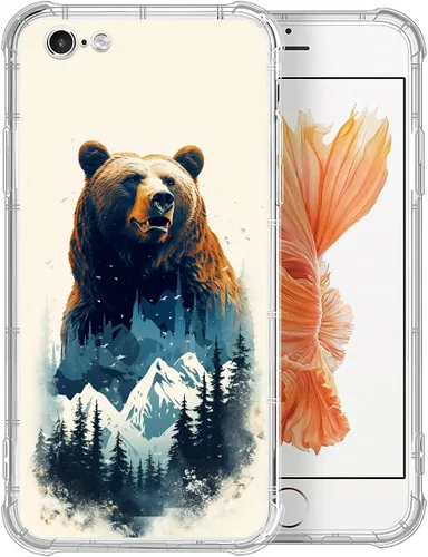 Vista 116 de CARLOCA Compatible con funda para iPhone SE 2020, funda para iPhone 8 para niñas, diseño transparente con patrón de lucha de béisbol de niños