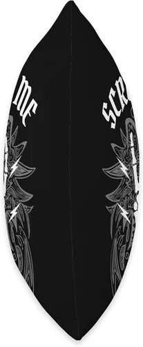 Vista 2 de Rock, Rock n roll, heavy metal, emo, goth Scream for Me-Rock Hand of Horns Design - Almohada (16 x 16 pulgadas), multicolor