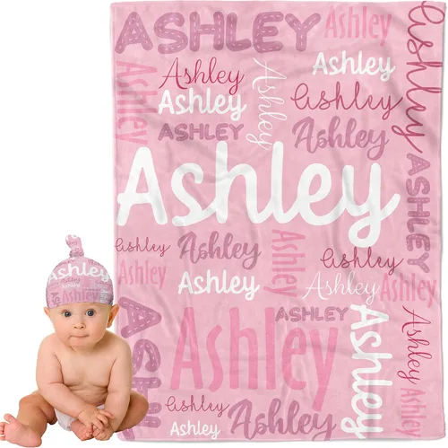 Vista 23 de Mantas de bebé personalizadas para niños y niñas, regalos personalizados para bebés, mantas de bebé personalizadas para niñas y niños, artículos