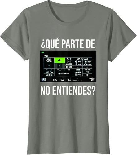 Vista 10 de ¿Qué Parte de la cámara no entiendes? Camiseta