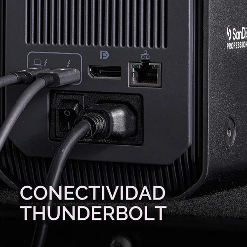 Vista 4 de SANDISK Professional - PRO-Dock 4; estación de acoplamiento para lector