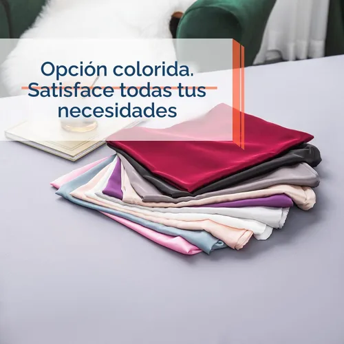 Vista 7 de Funda de almohada de seda de morera para cabello y piel - Funda de almohada de seda refrescante con cremallera oculta, de doble lado, suave y Aqua
