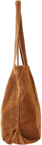 Vista 4 de Bolsos de hombro para mujer, bolsos de mano casuales de pana