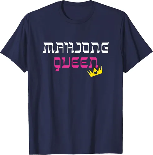 Vista 9 de Mahjong Queen Shirt: Mahjongg Mah-jong Chinese Jewish Game