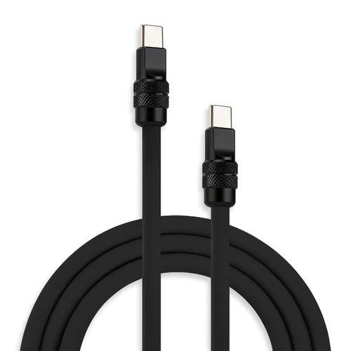 Vista 29 de chubbycable Chubby 2.0 USB C 240W Cable de carga rápida de silicona suave y duradero, cable de carga extra grueso compatible con iPhone 17-15 Series