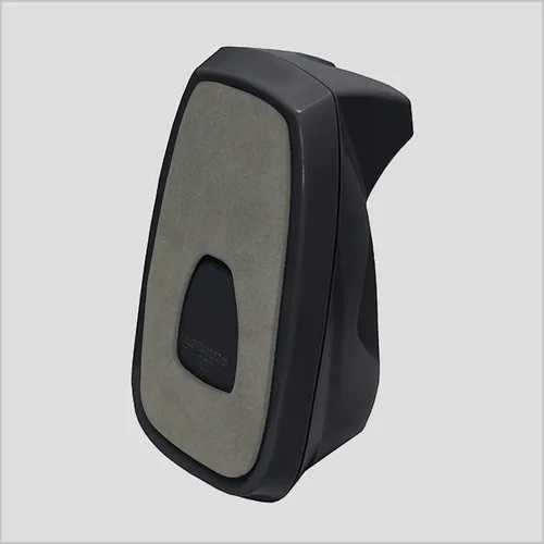 Vista 6 de Acrimet Dispensador de cinta de escritorio prémium con base antideslizante Jumbo (color negro)
