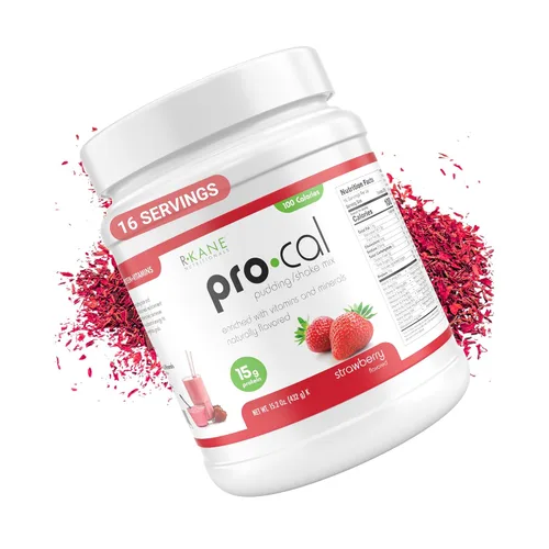 Vista 8 de Pro-Cal - Polvo de reemplazo de comida de chocolate, mezcla de pudín y batido alto en proteínas, bajo en calorías, bajo en carbohidratos, sin