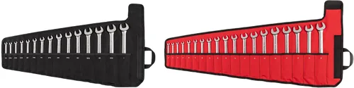 Vista 9 de TEKTON Juego de llaves combinadas con cabeza flexible de 12 puntos con bolsa, 19 piezas (6-24 mm) WRC95403
