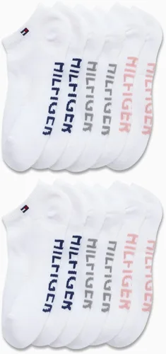 Vista 2 de Tommy Hilfiger Calcetines para mujer - Calcetines ligeros que no se ven (paquete de 12)
