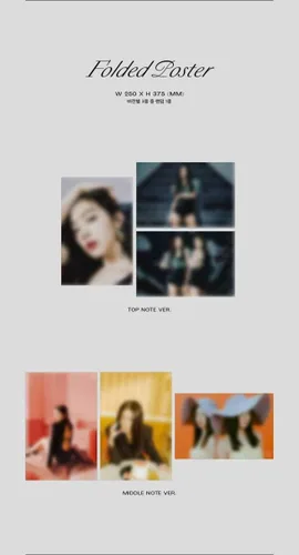 Vista 4 de Red Velvet Irene & SEULGI - Monster (1er mini álbum)+Póster plegado+Juego de tarjetas fotográficas adicionales (Nota media)