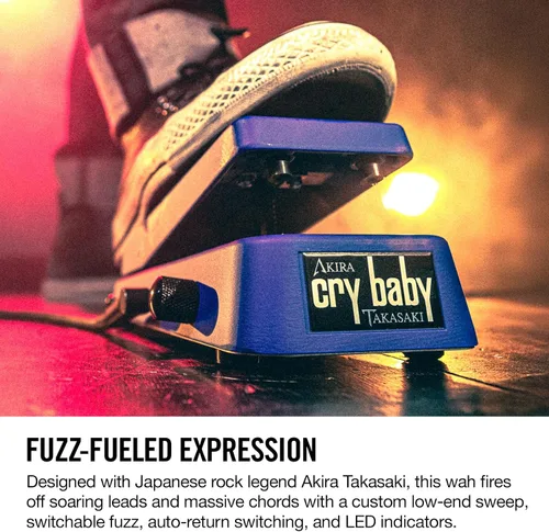 Vista 2 de Akira Takasaki Cry Baby® Fuzz Wah