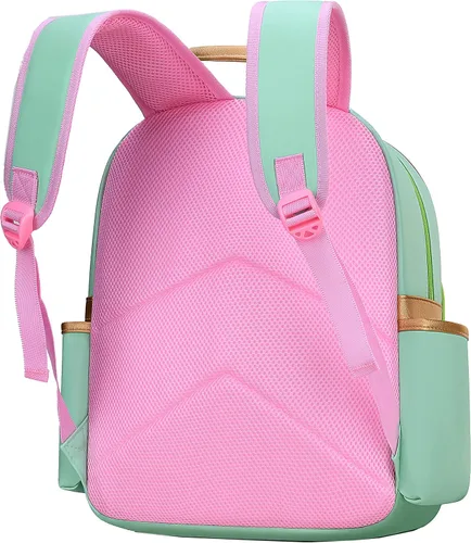 Vista 6 de Mochila impermeable de PU para niños de la escuela primaria