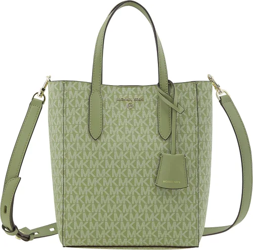 Vista 2 de Michael Kors Sinclair Light Sage - Bolso de mano pequeño para mujer, Savia Claro