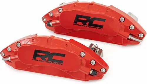 Vista 5 de Cubiertas de pinza de freno Rough Country para 2019-2024 Chevy/GMC 1500-71106A
