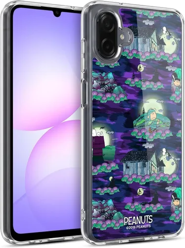 Vista 112 de Head Case Designs Funda de gel Spooktacular con licencia oficial de Peanuts Linus y Snoopy [protección de grado militar] compatible con Google Pixel