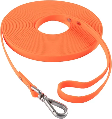 Vista 7 de Correa Larga de Entrenamiento para Perros Impermeable Línea Larga Resistente para Exteriores Correa de Llamada 10ft 15ft 20ft 30ft 50ft para Perros