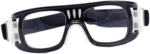 Vista 2 de LIOOBO - Gafas protectoras de fútbol resistentes a los rayos UV, a prueba de golpes, para baloncesto, ciclismo, deportes al aire libre, gafas