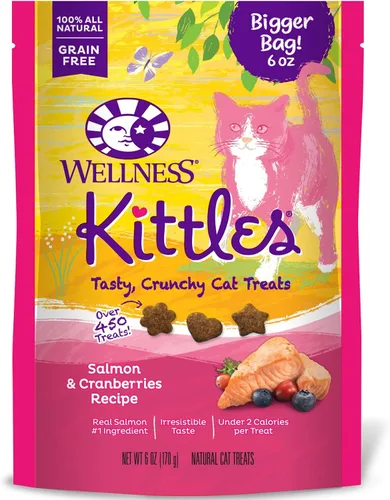 Vista 5 de Wellness Complete Health - Alimento seco natural para gatos, receta de harina de pollo y pollo, paquete de bolsa de 5 libras, golosinas naturales