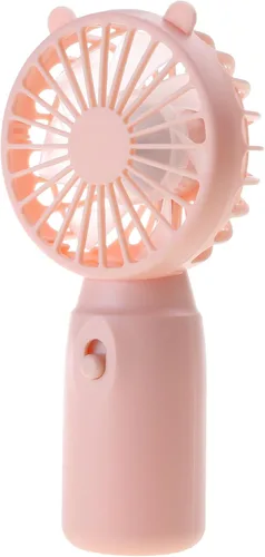 Vista 4 de Ventilador pequeño de mano, mini ventilador portátil de verano, ventilador de bolsillo con pilas AA (pilas no incluidas) Ventilador de oficina