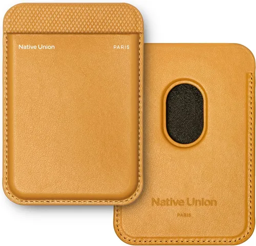 Vista 8 de Native Union (Re) Cartera clásica Magnética – Soporte para tarjetas compatible MagSafe para iPhone Air, 17, 16, 15, 14 – Extra seguro y ultra