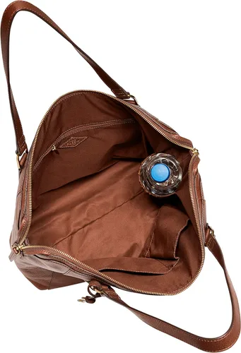 Vista 4 de Fossil Bolso de mano de cuero Jacqueline para mujer