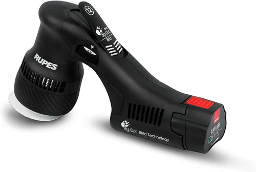 Vista 2 de RUPES Kit pulidor iBRID MINI BETA 1-HLR75 1-Cargador 2-Batería Pack - Consumible