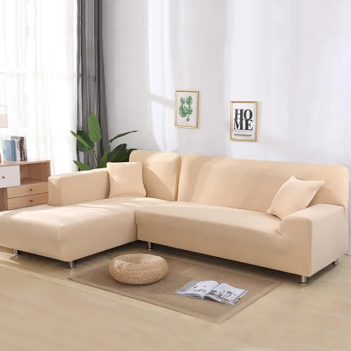 Vista 9 de MIFXIN Fundas de sofá modular en forma de L, 2 piezas, elásticas, tipo L, para sofá esquinero, protector de muebles, para mascotas, niños, perros